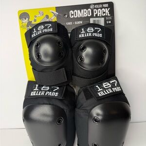 187 Killer Pads Combo Pack Knee and Elbow Pads - adult s/m